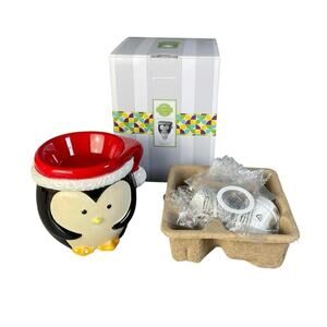 New Scentsy Baby Tux Christmas Penguin Mini Plug In Wax Melt Warmer Nov. 2023